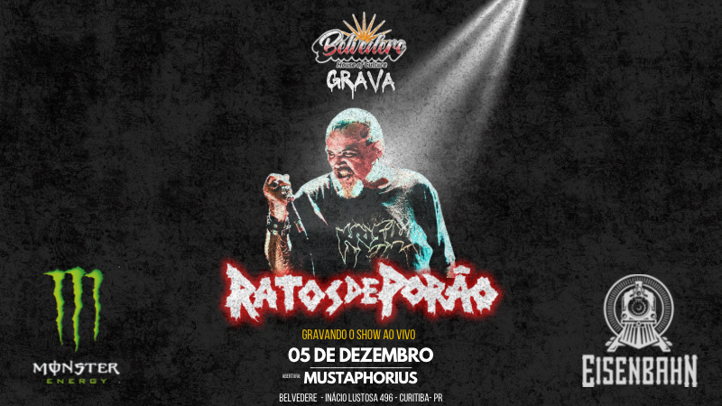 BVDR Grava| Ratos de Porão em Curitiba