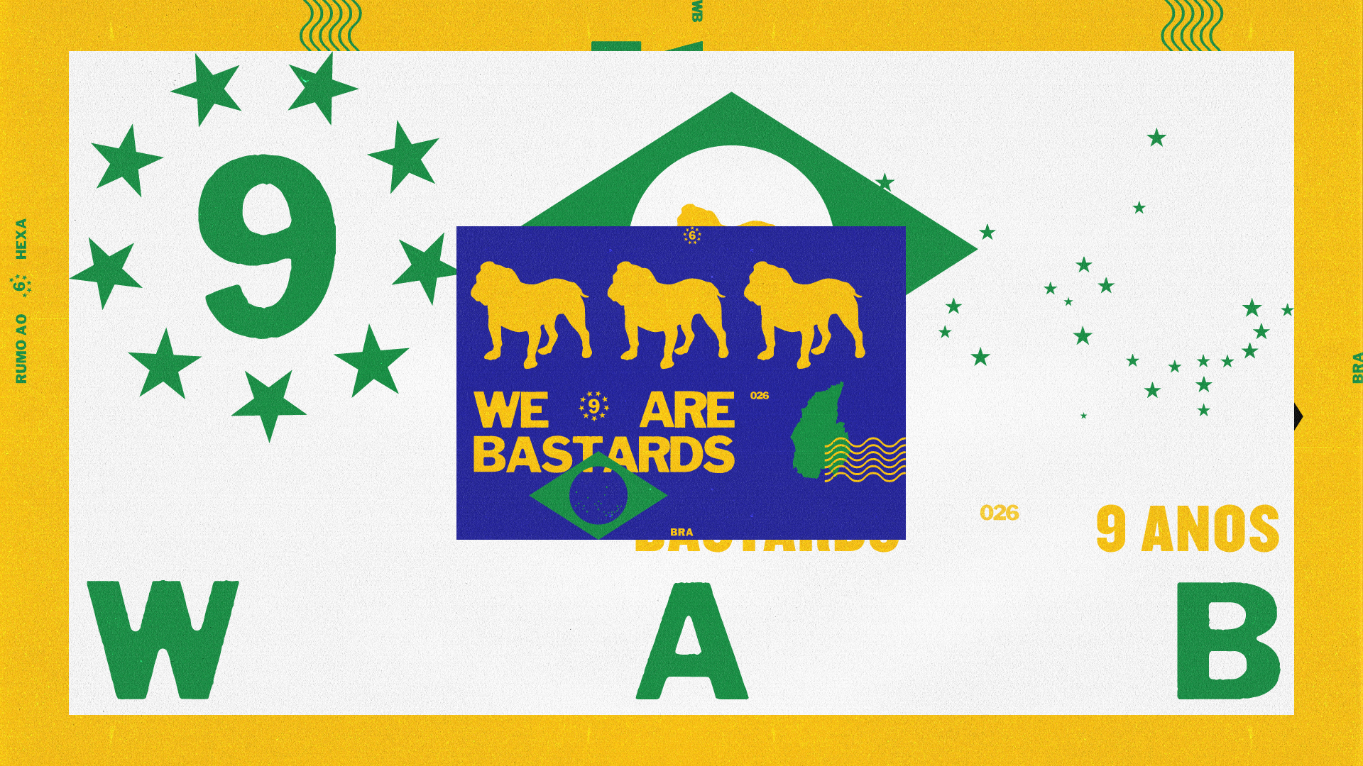 9 Anos We Are Bastards - Feito para o caos