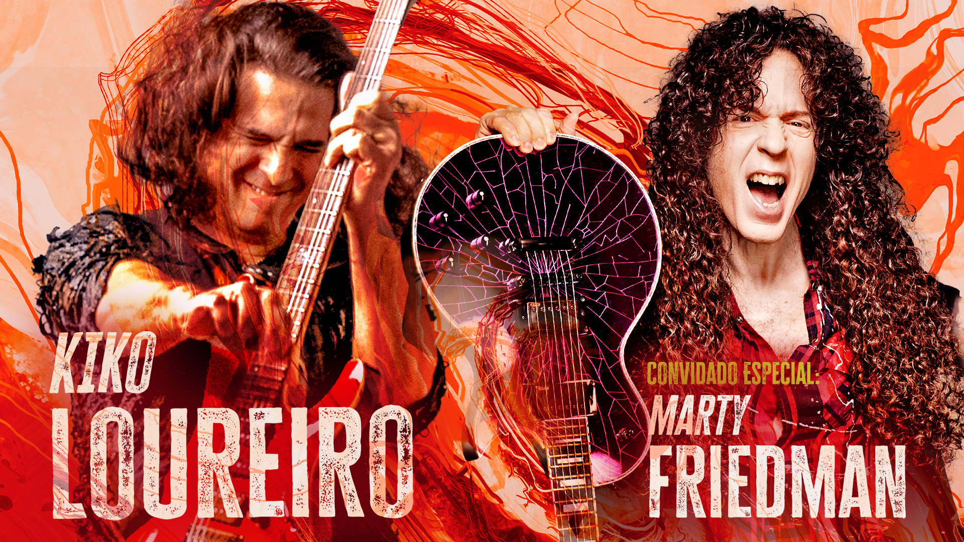 Kiko Loureiro & Marty Friedman em Belo Horizonte