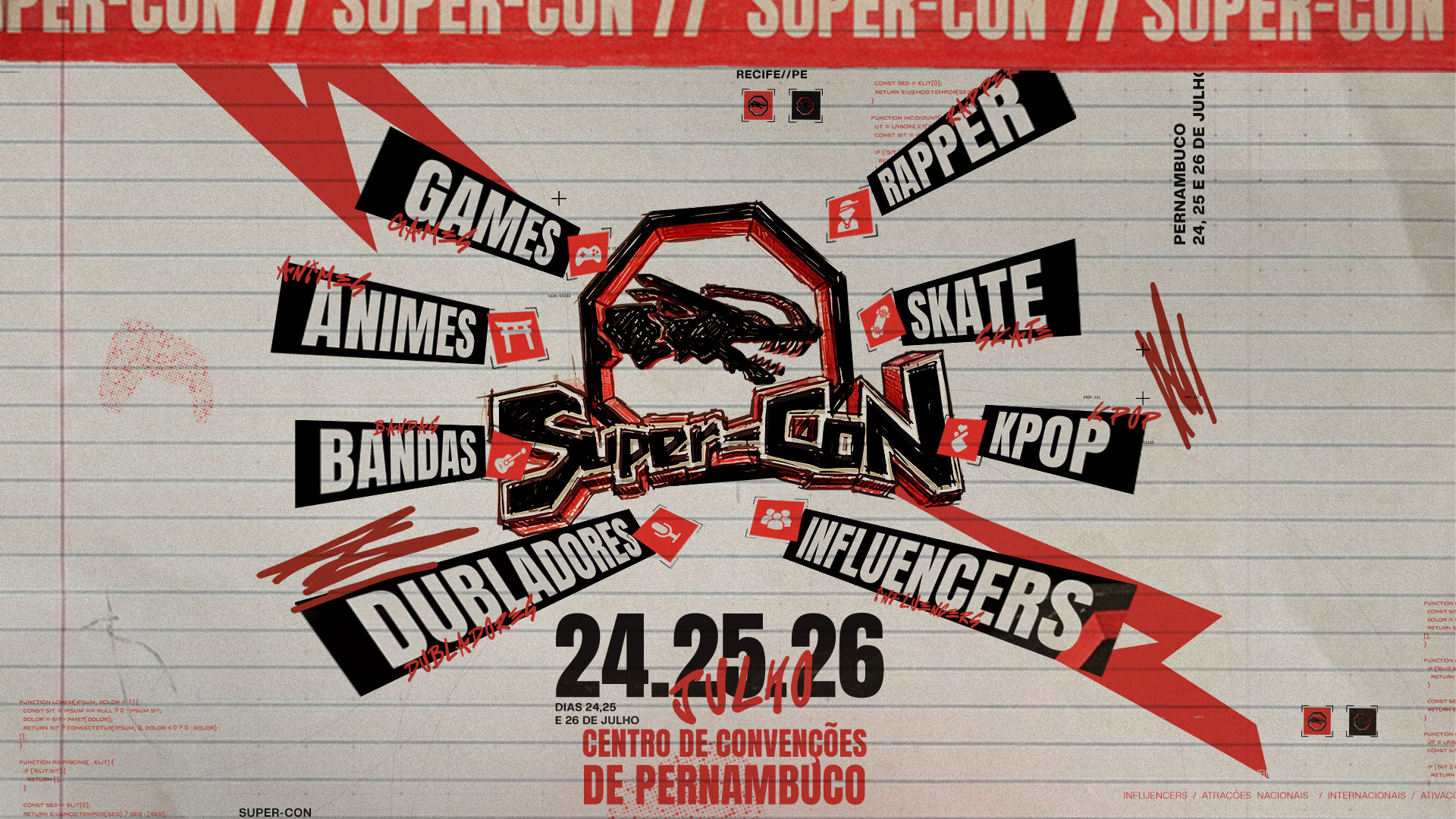 SUPER-CON RECIFE-PE 2026