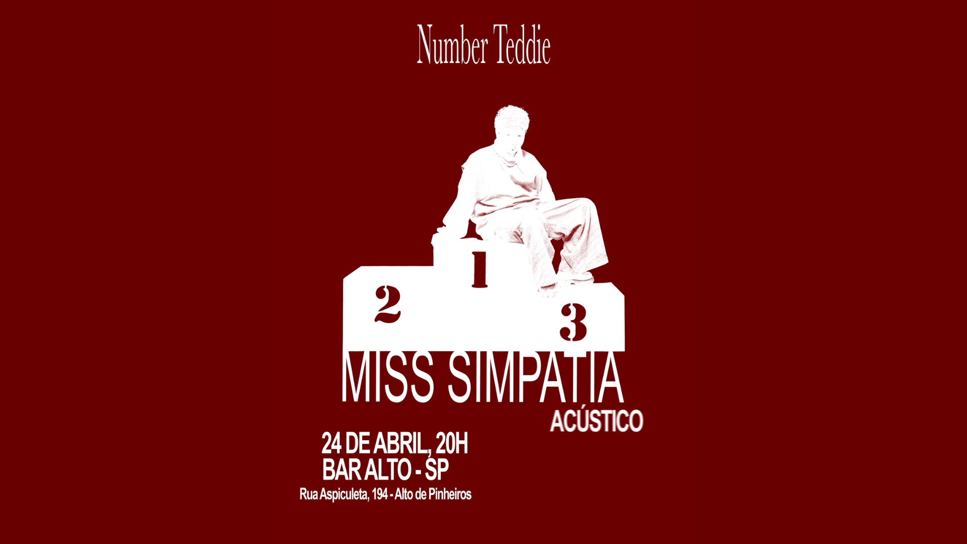 Number Teddie apresenta: Miss Simpatia Acústico