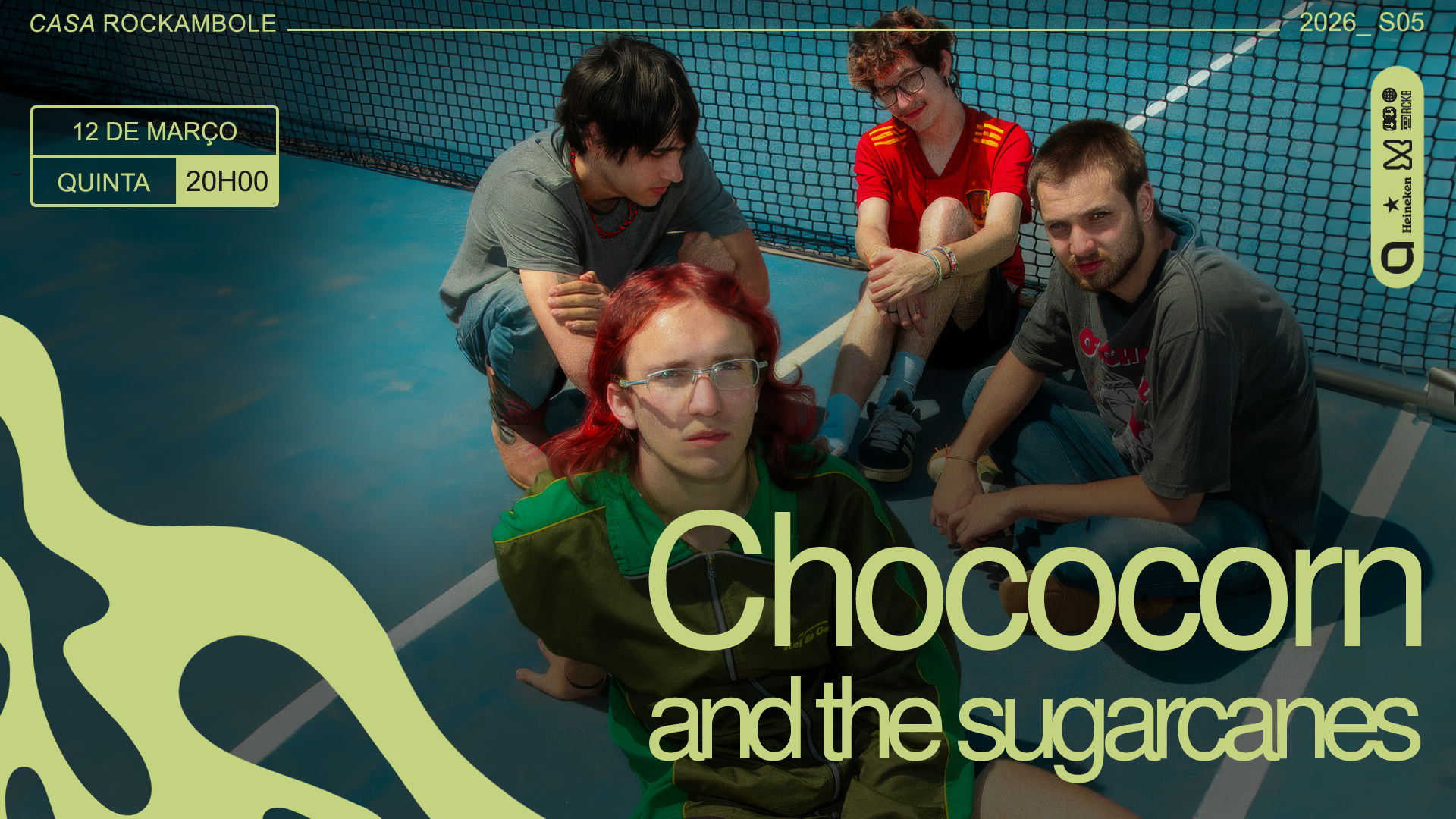 Chococorn and the Sugarcanes na Casa Rockambole