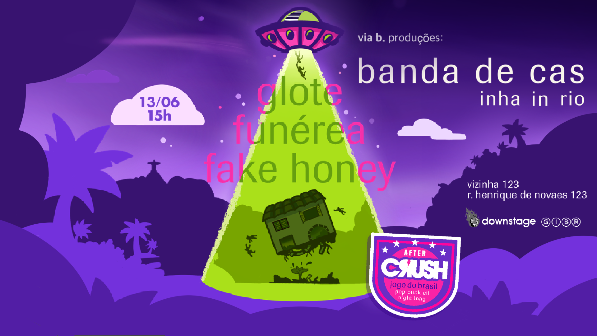 banda de casinha rio de janeiro — 6ª edição