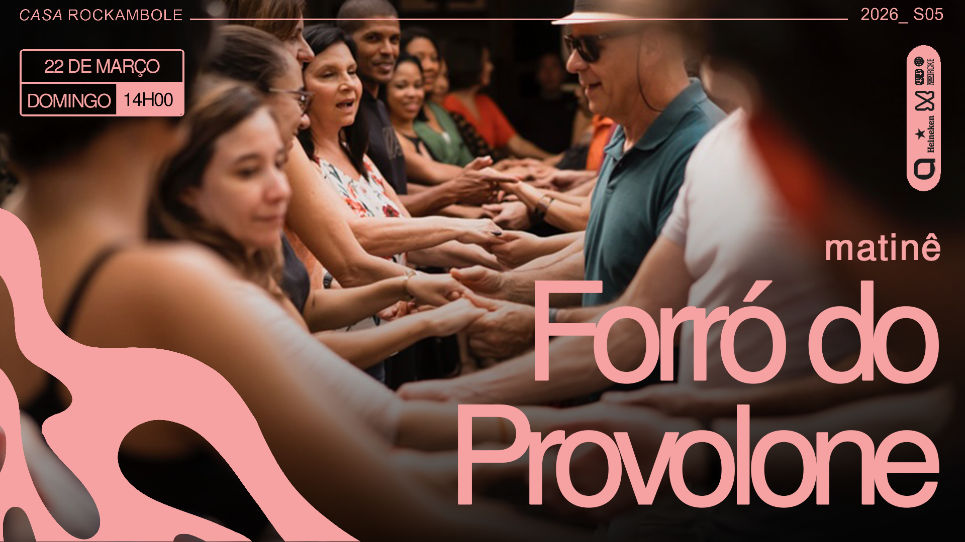 Matinê do Provolone na Casa Rockambole - Março
