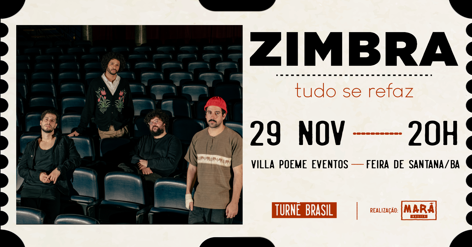 Zimbra em Feira de Santana - Villa Poeme Eventos