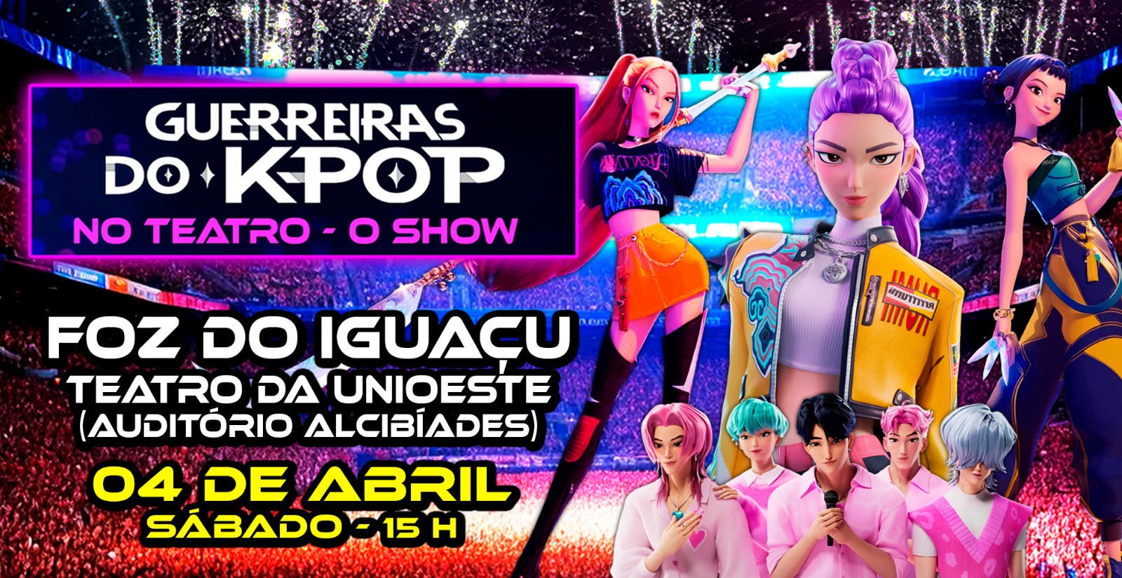 Guerreiras do K-POP em Foz do Iguaçu em Foz do Iguaçu