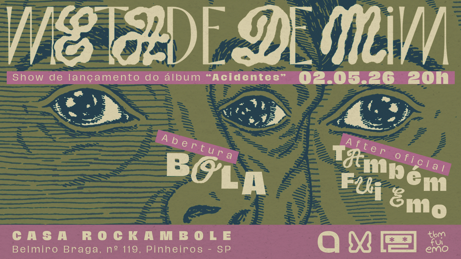 Metade de Mim + Também Fui Emo  na Casa Rockambole | 2.5