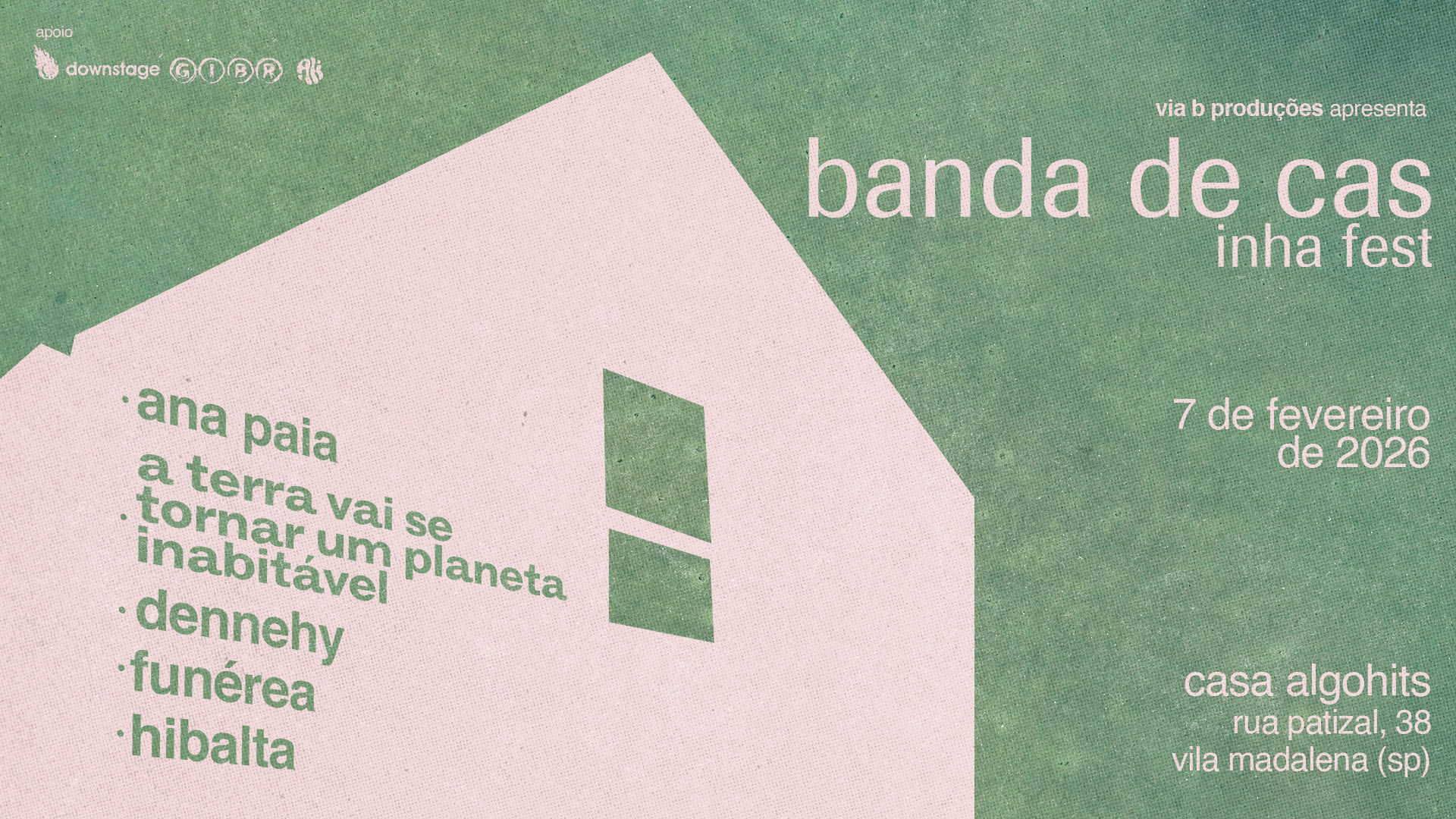 banda de casinha - 19ª edição