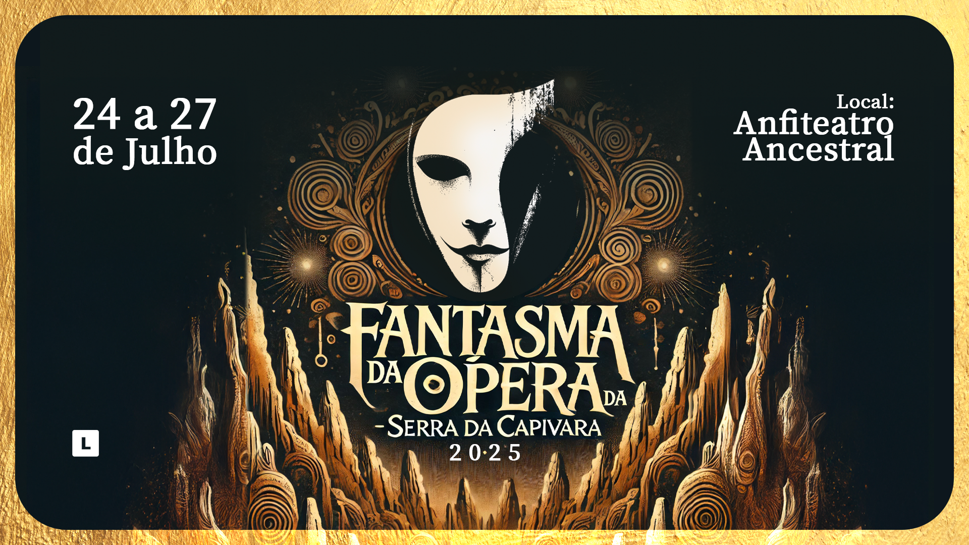 Fantasma da Ópera em Coronel José Dias