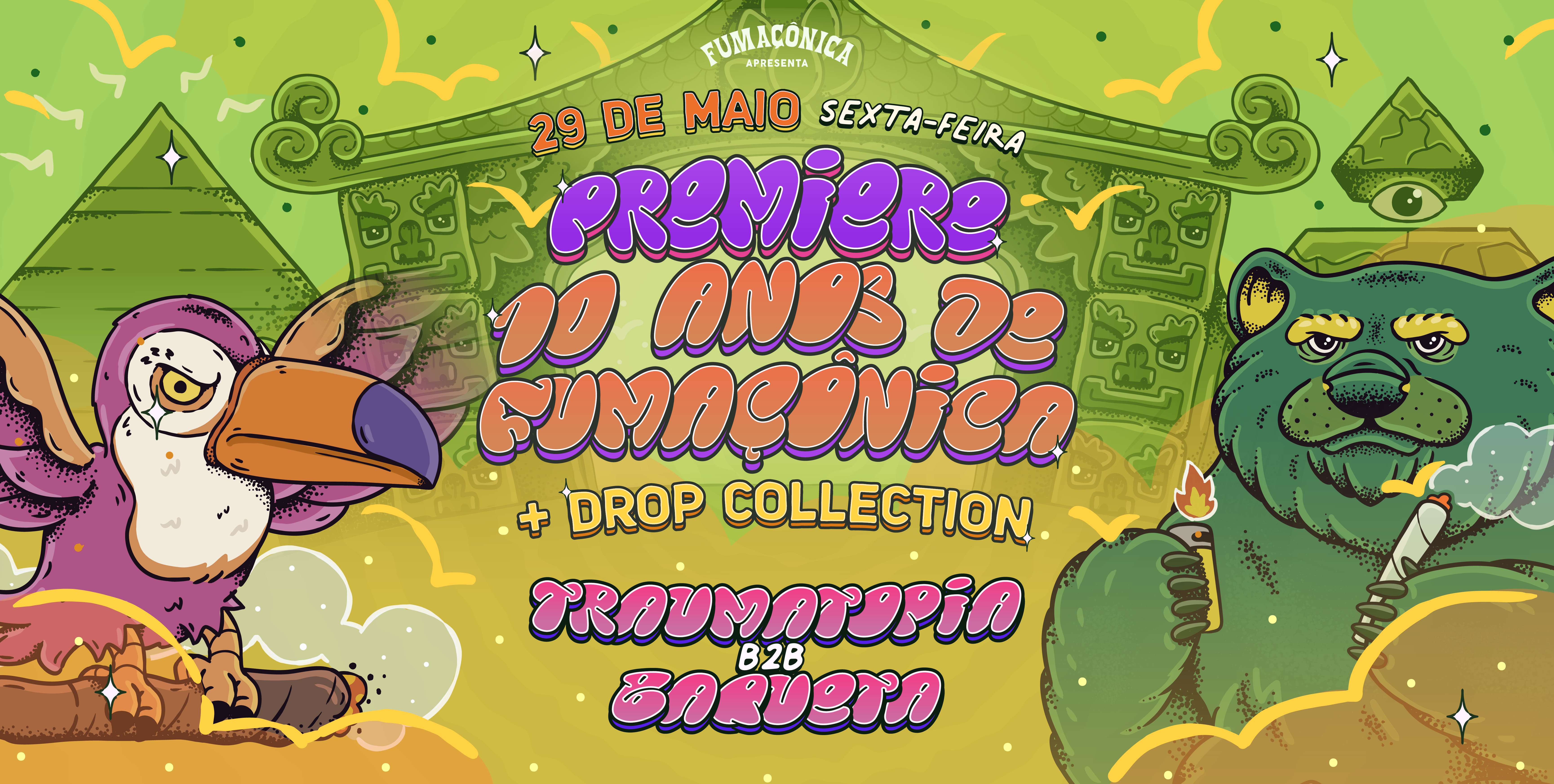 PREMIERE + DROP COLLECTION — TRAUMATOPIA B2B BAQUETA