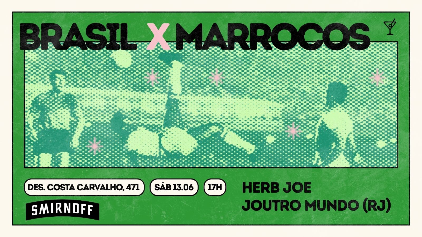 COPA DO CÉU (13/06) - Brasil x Marrocos