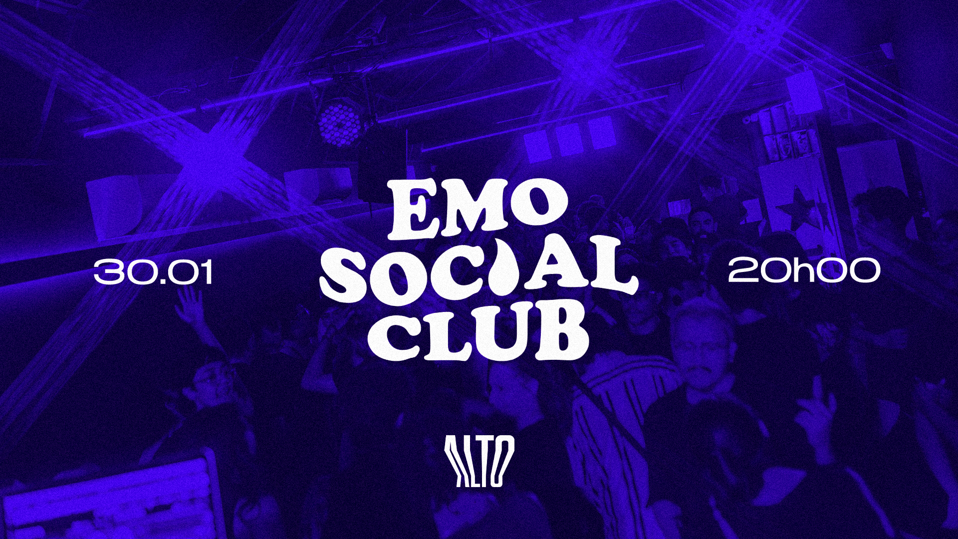 Emo Social Club | Sexta-feira 30.01 no Bar Alto