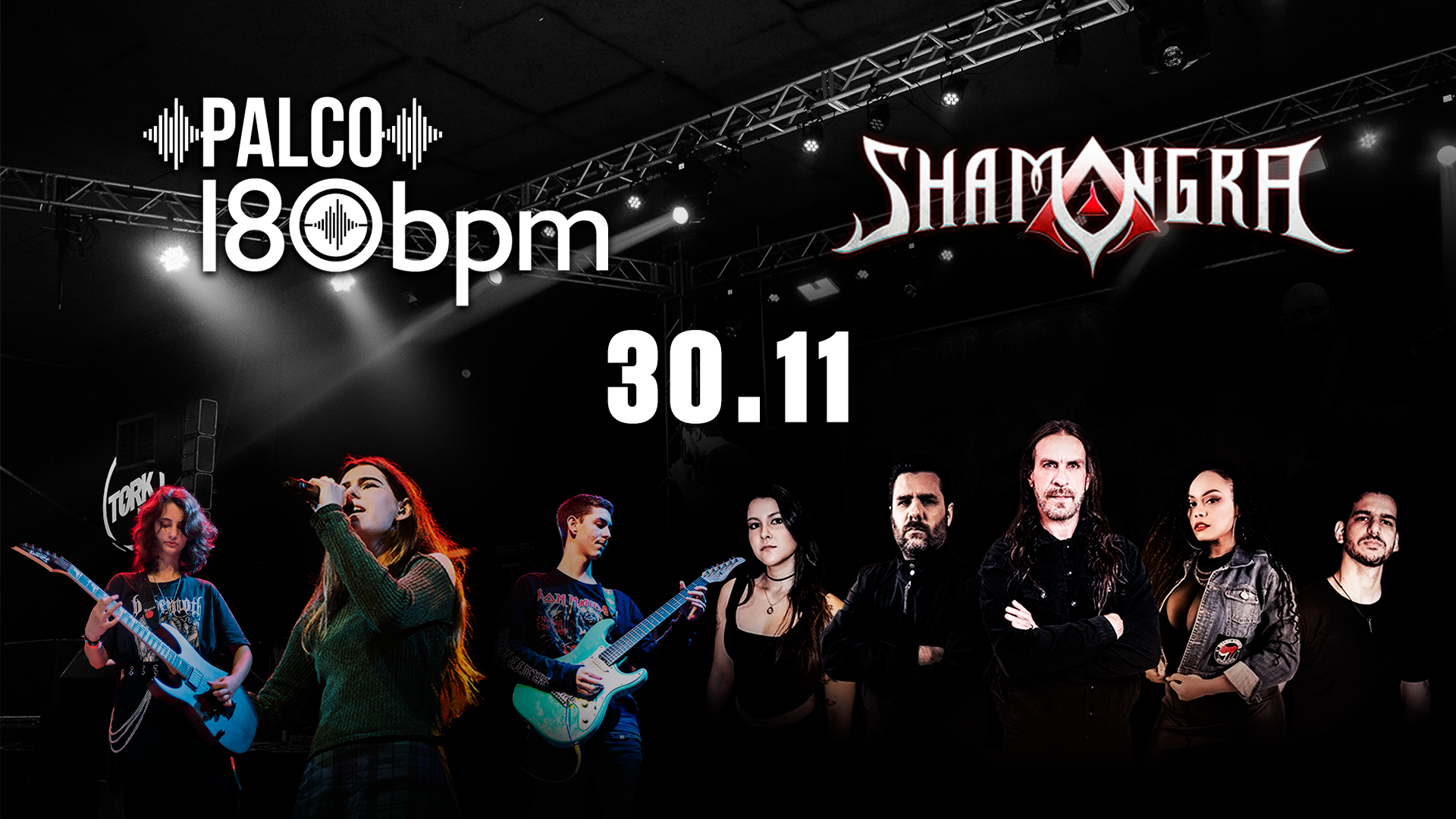 Palco 180bpm - especial SHAMANGRA em Curitiba