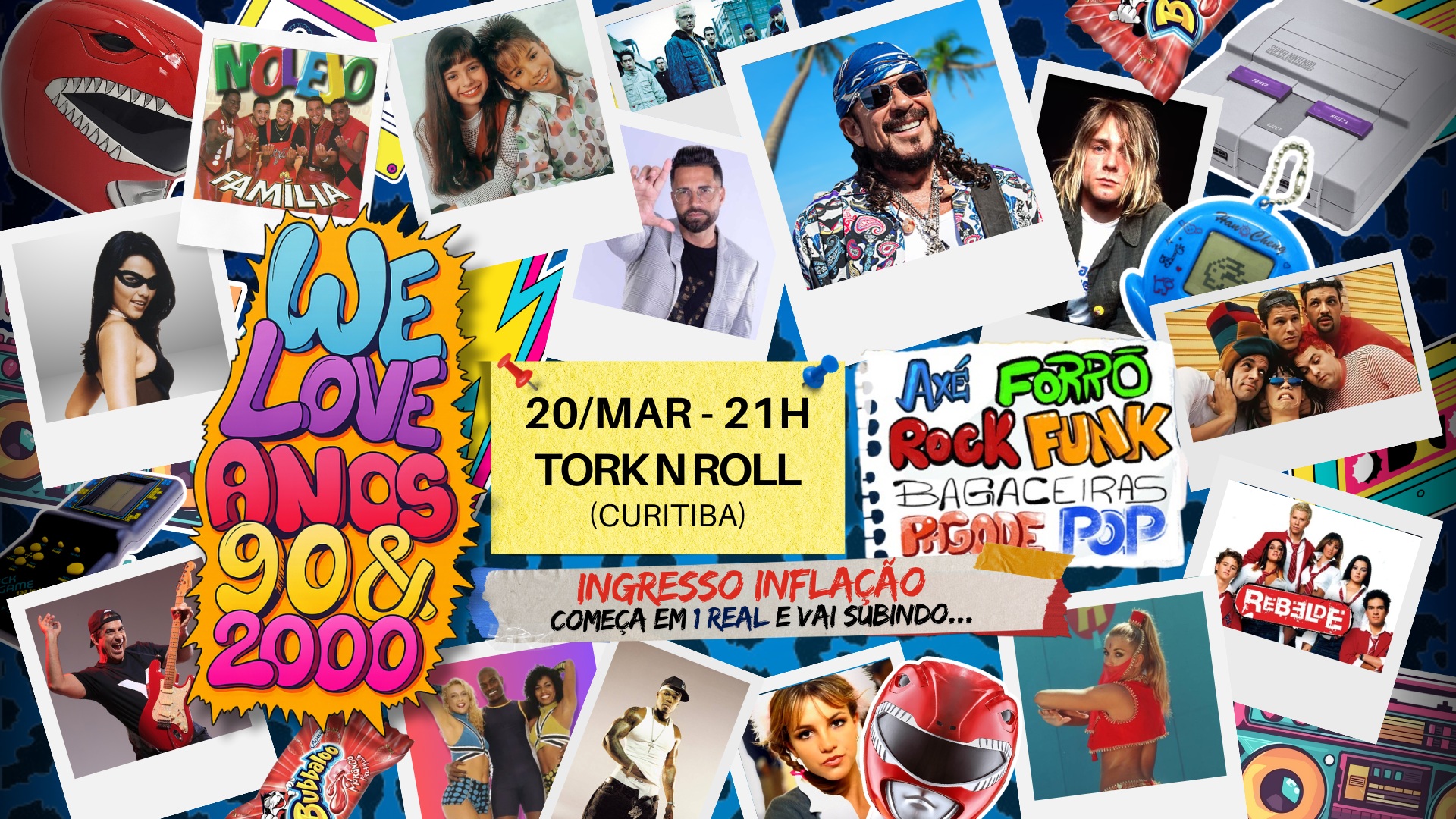 WE LOVE 90s & 2000s - Edição Curitiba