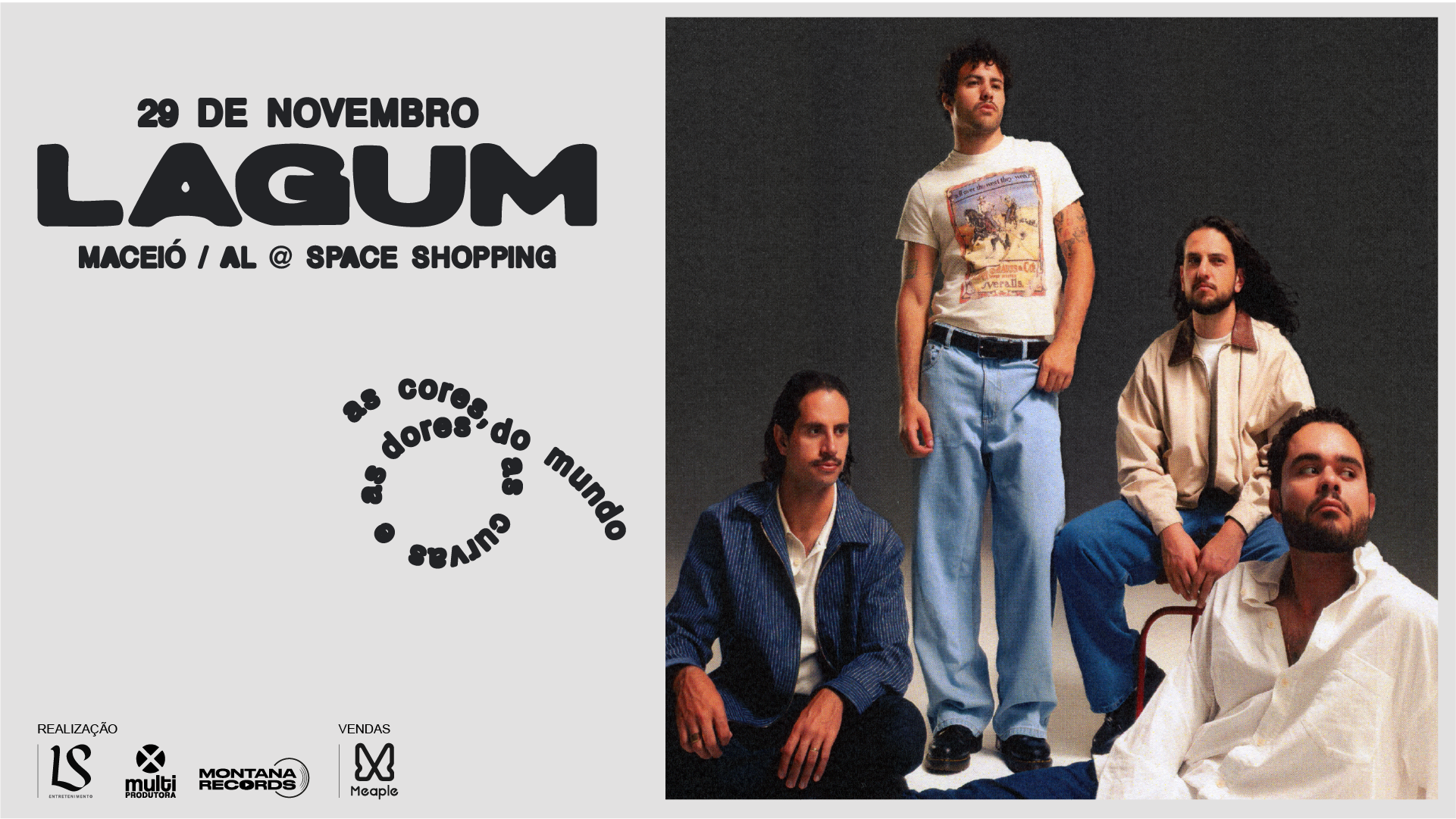 Lagum As Cores, as Curvas e as Dores do Mundo em Maceió