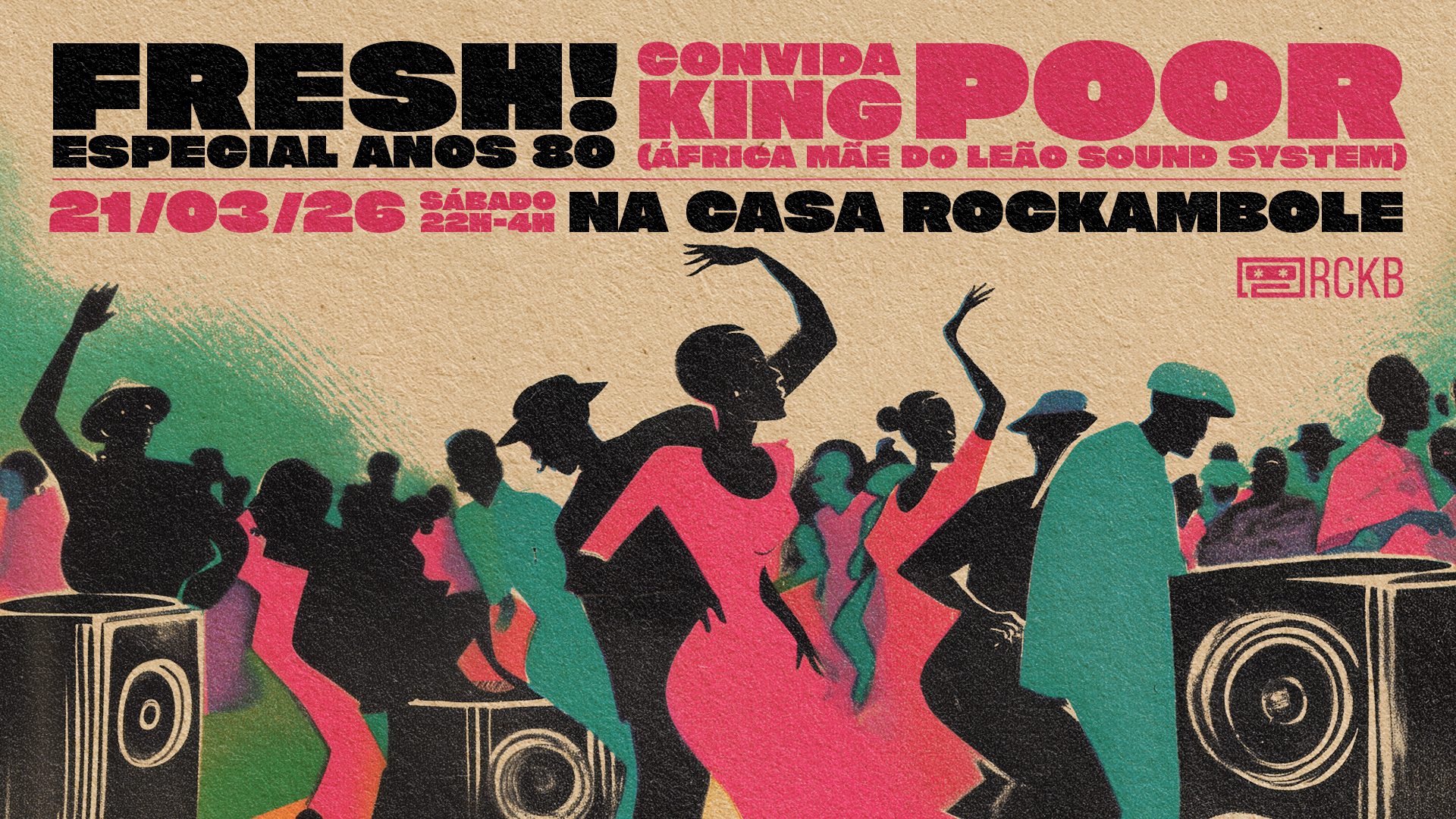 Festa FRESH! na Casa Rockambole - 21 de Março
