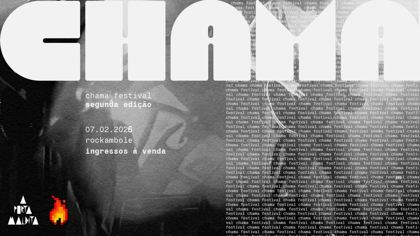 chama festival ii na casa rockambole