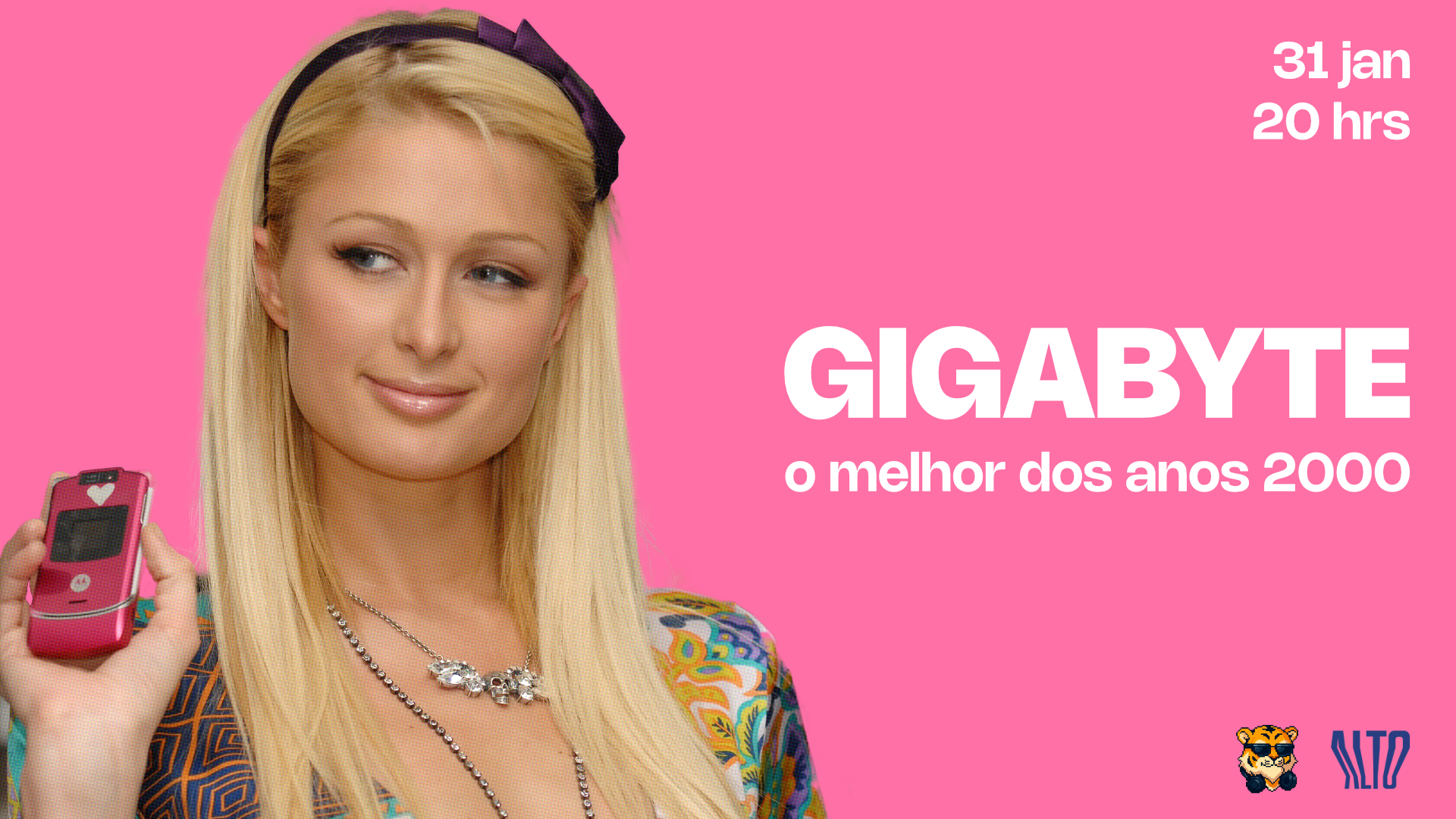 Gigabyte 2000 no Bar Alto | O melhor dos anos 2000 | Sábado 31.01