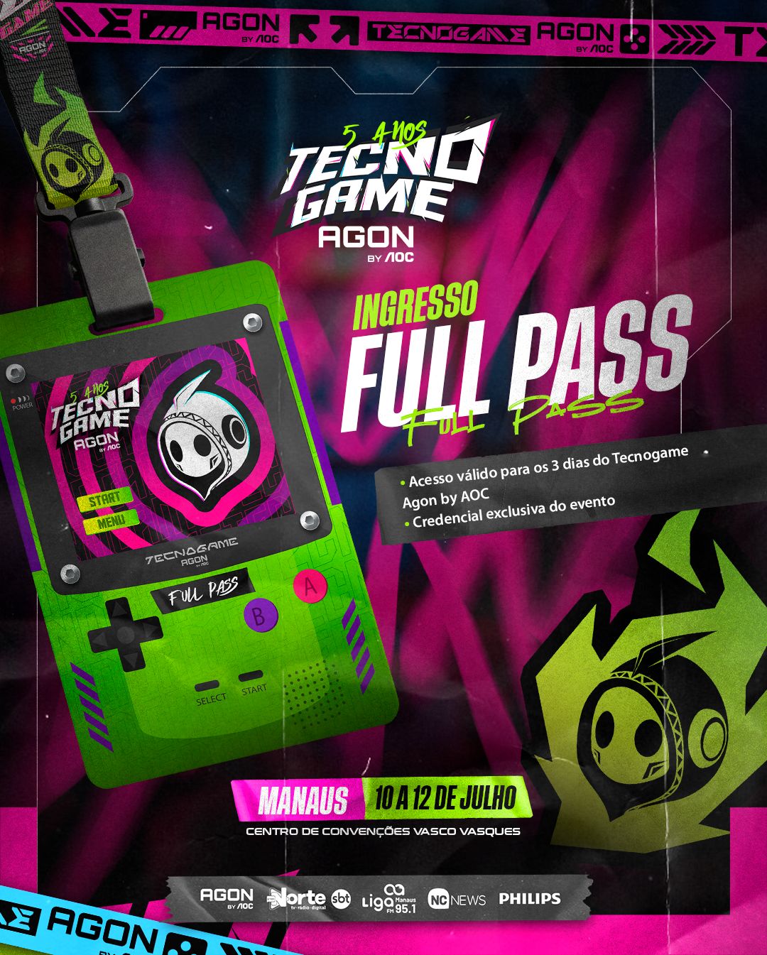 FULL PASS INTEIRA
