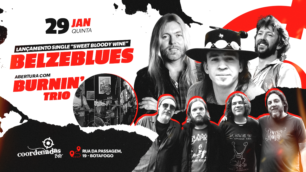 Belzeblues convida Burnin’ Trio