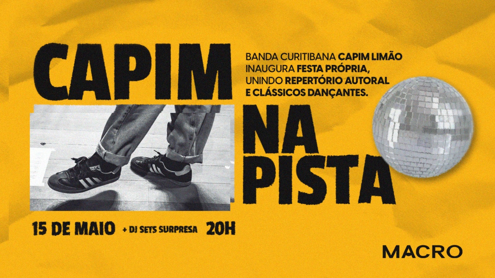 CAPIM NA PISTA