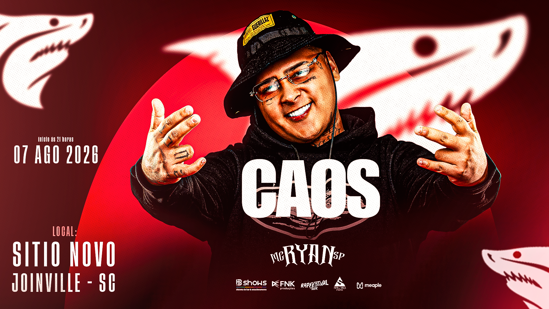 MC RYAN EM JOINVILLE - CAOS em Joinville