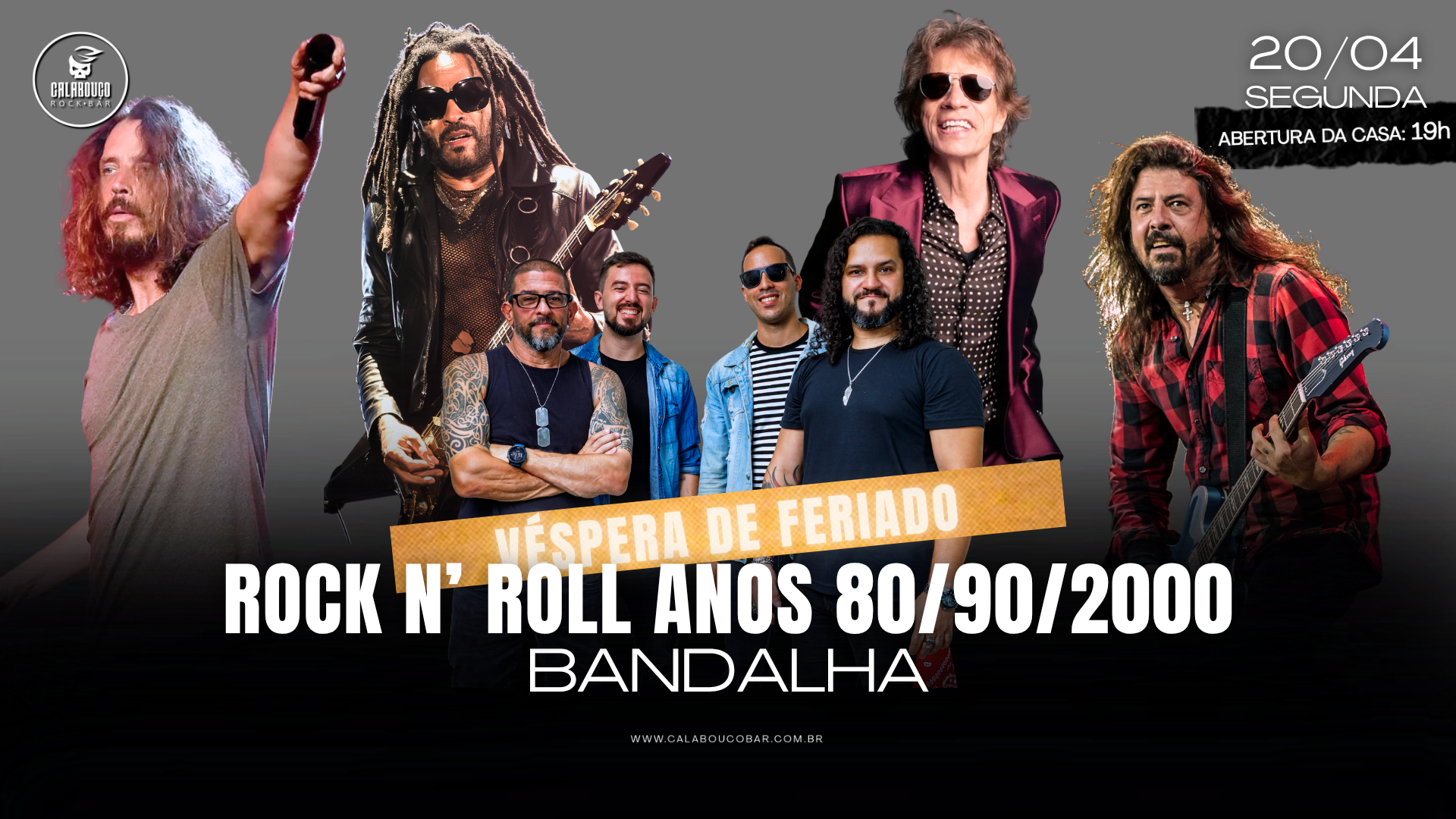 ROCK N' ROLL ANOS 80/90/2000