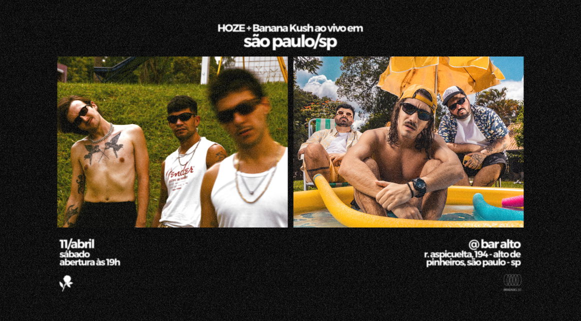 HOZE + Banana Kush no Bar Alto