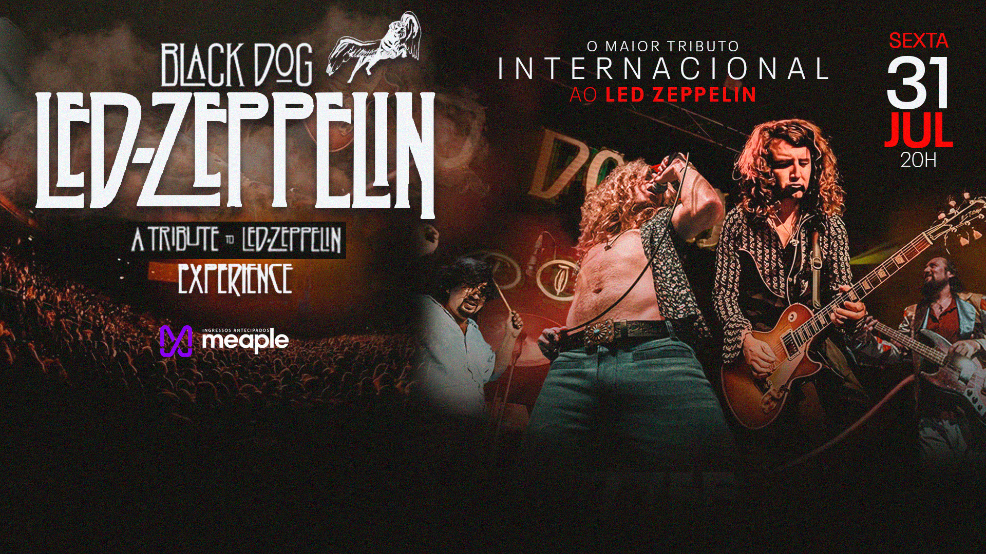Black Dog - Led Zeppelin Experience em Florianópolis