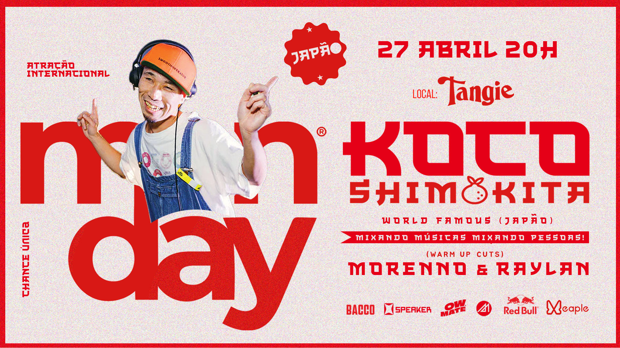 Monday com Koco Shimokita . Japão! 🇯🇵