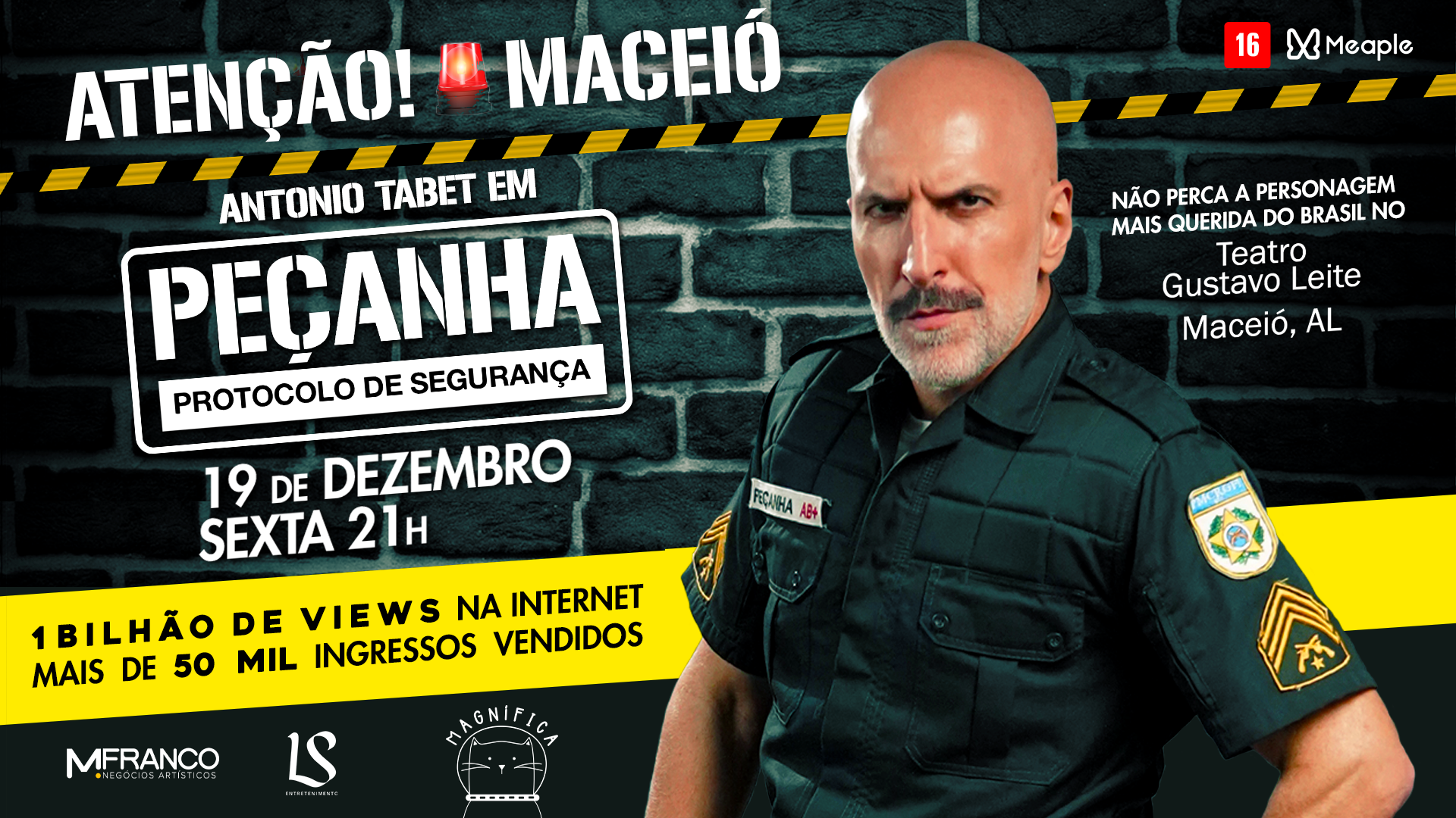 Antonio Tabet em Peçanha - Protocolo de Segurança em Maceió