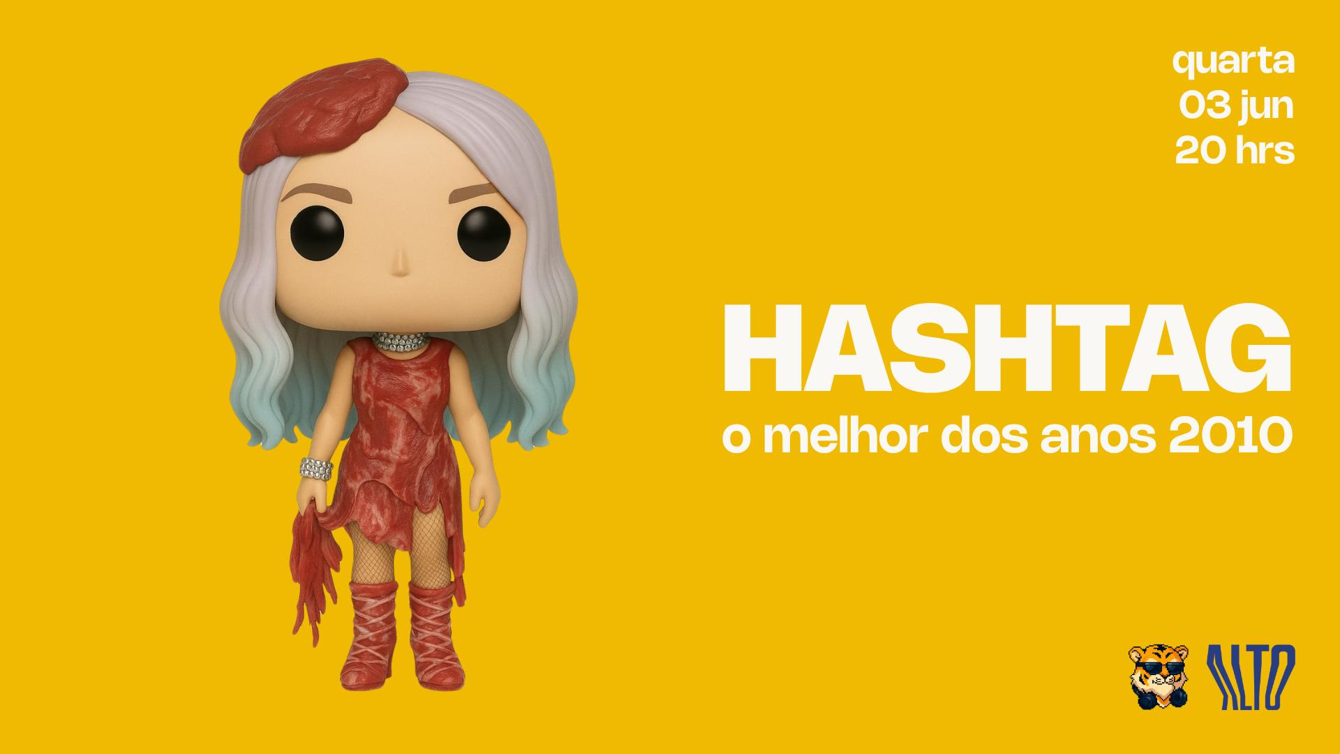 Hashtag no Bar Alto | O melhor dos anos 2010 | Quarta (Véspera de Feriado) 03.06