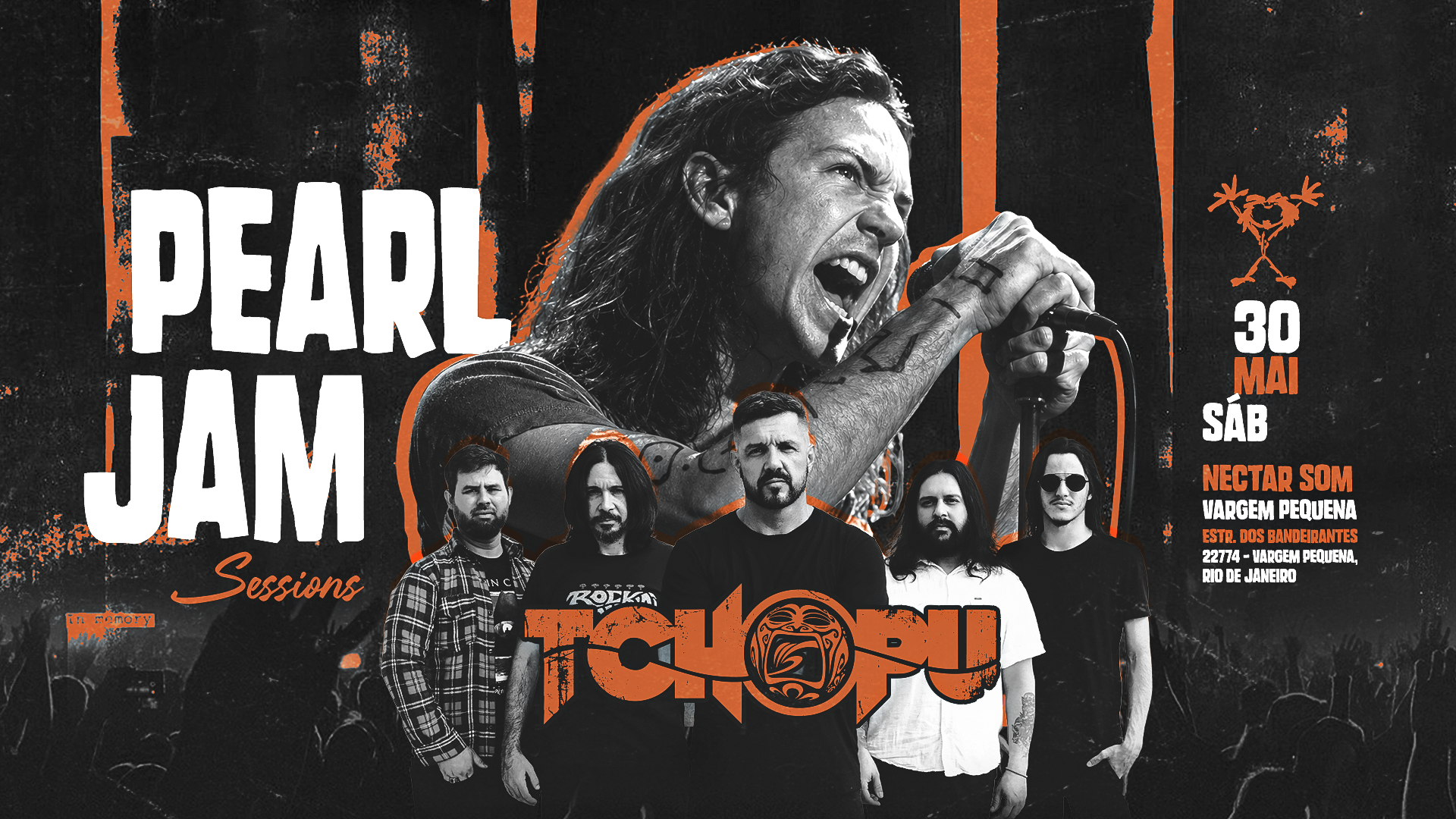 Pearl Jam Session com Tchopu no Néctar Som  - Vargem Grande