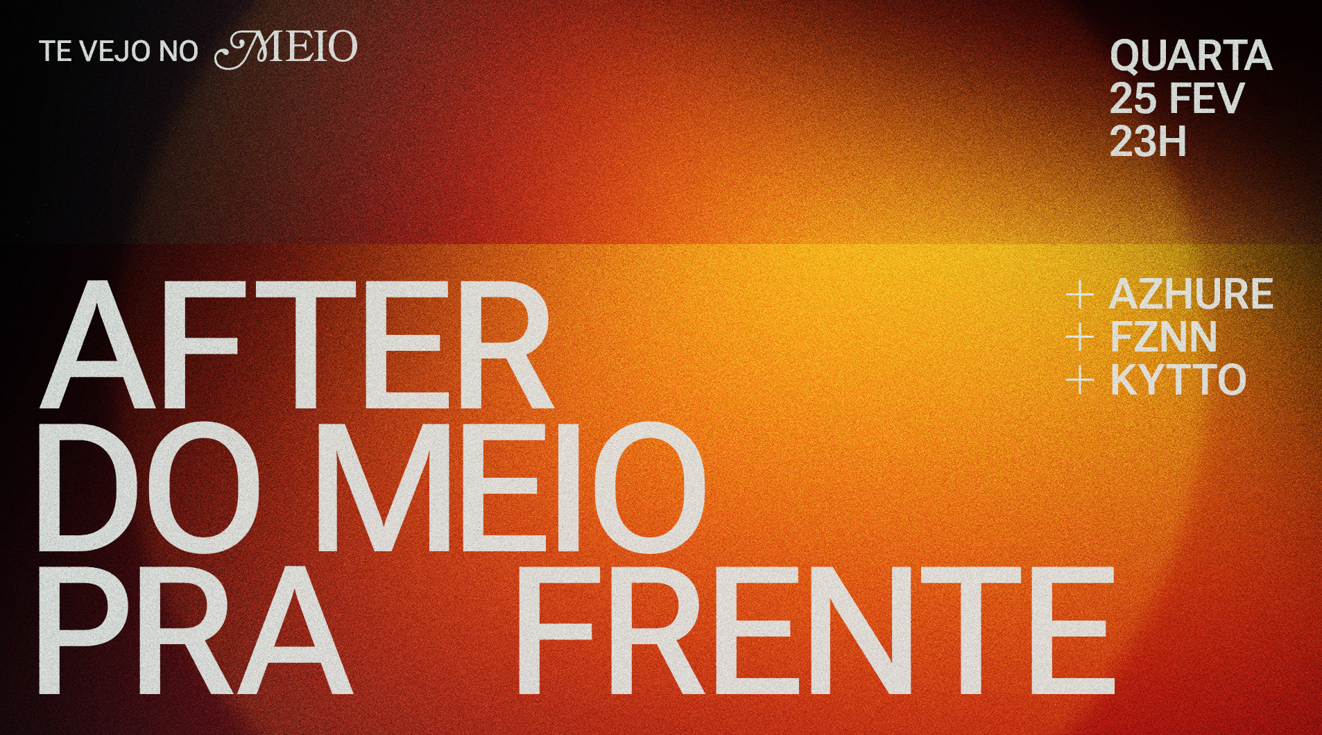 After: do meio pra frente