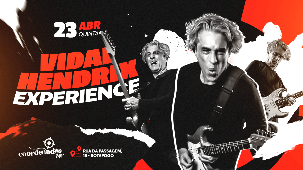 Vidal Hendrix Experience - Fernando Vidal no Coordenadas Bar  - 23/4
