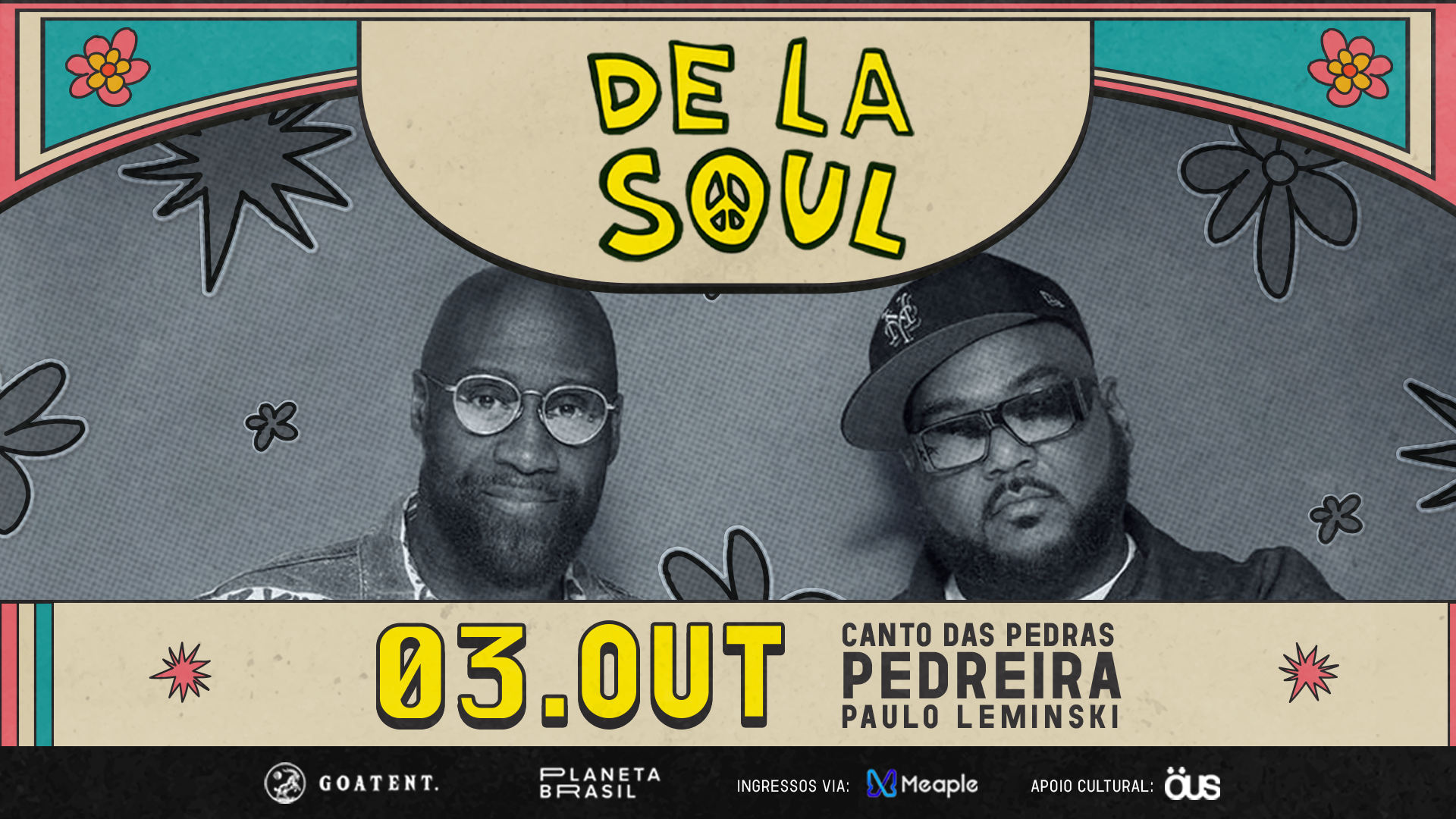DE LA SOUL em Curitiba em Curitiba