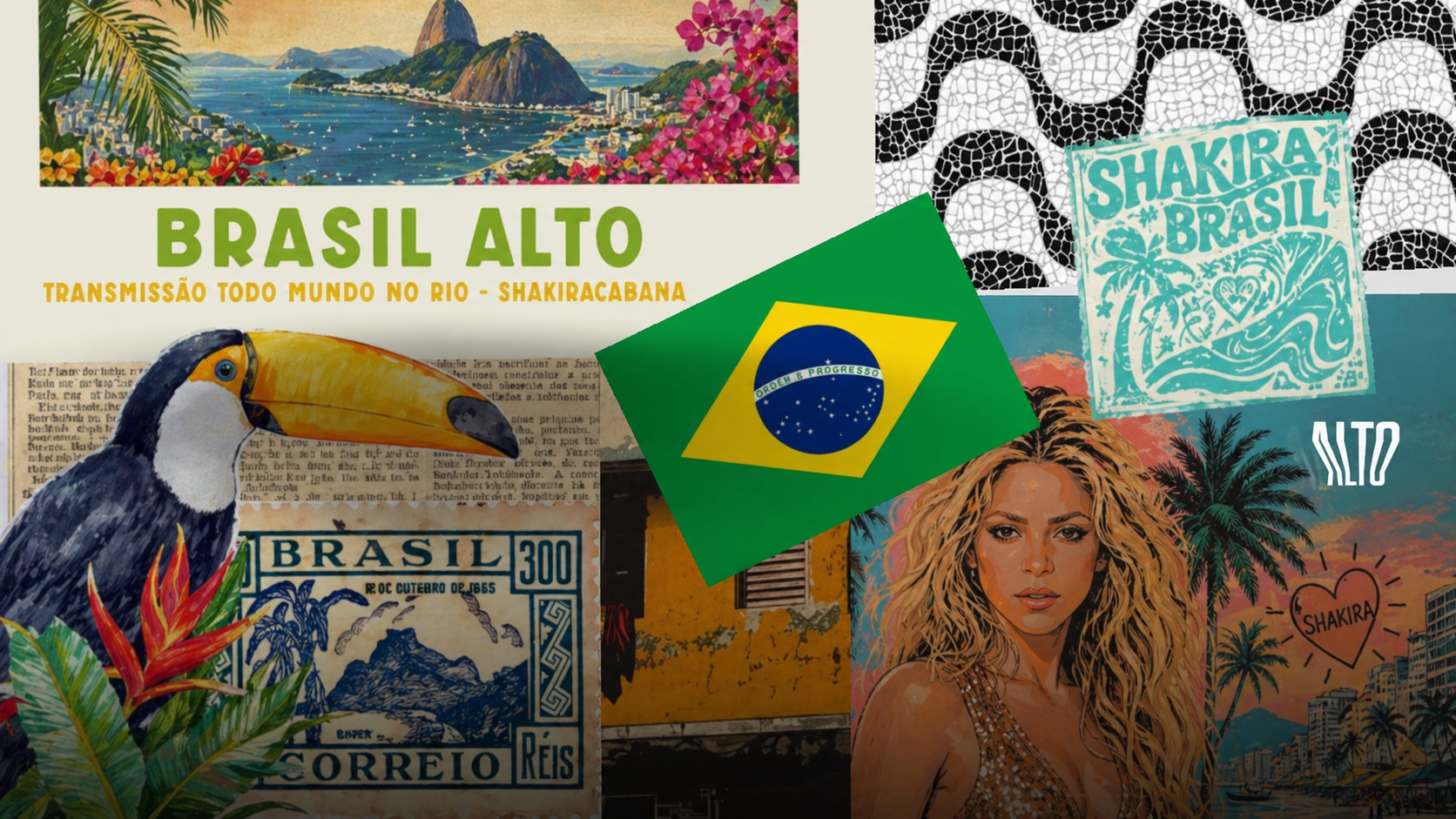Brasil Alto | Transmissão Todo Mundo No Rio - ShakiraCabana 