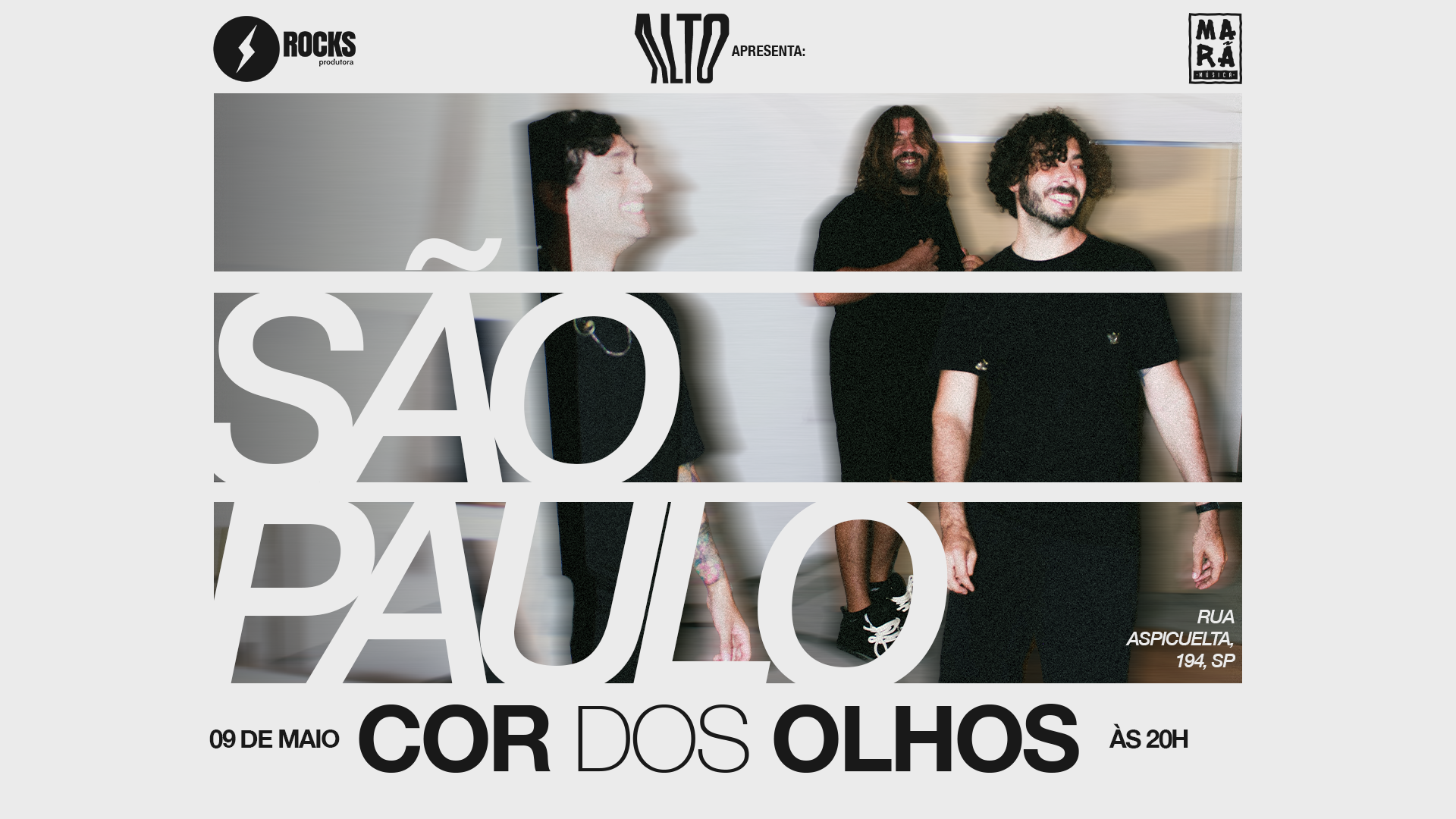 Cor dos Olhos + Sonika + Submerso no Bar Alto