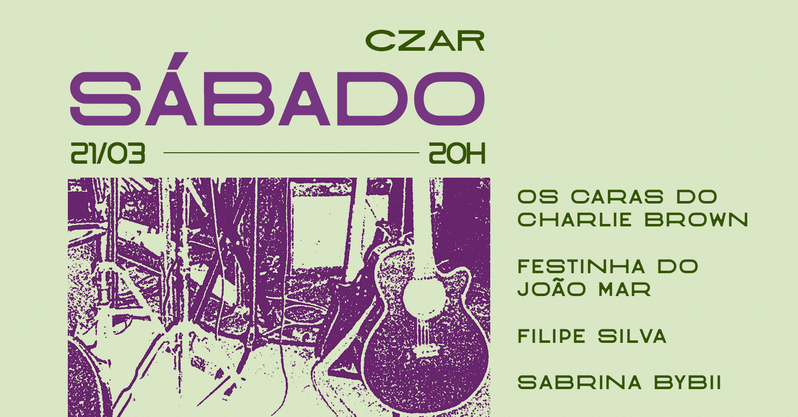Sábado no Czar (21/03)