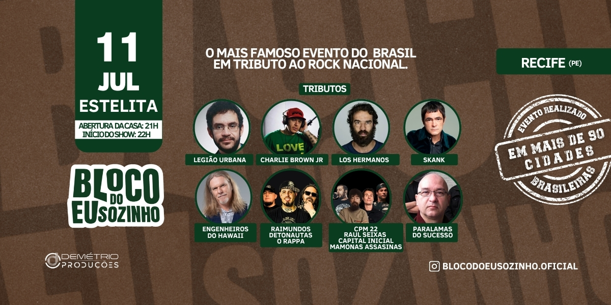 Bloco do Eu Sozinho em Recife