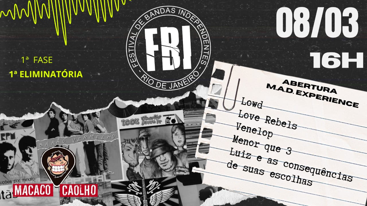 FBI - 1ª FASE / 1ª ELIMINATÓRIA