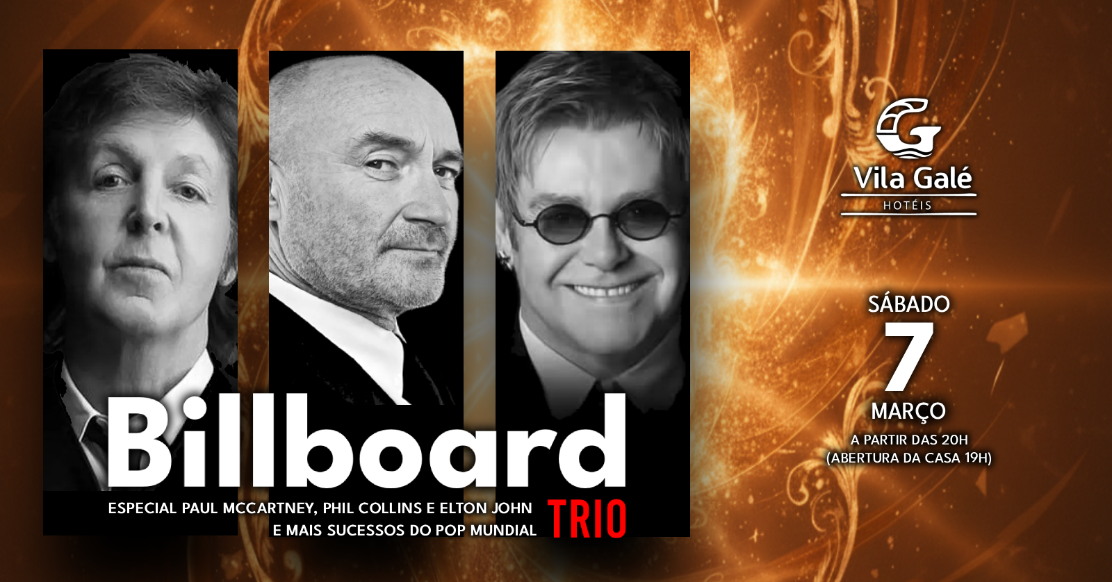 Billboard Trio no Hotel Vila Galé RJ - 7/3