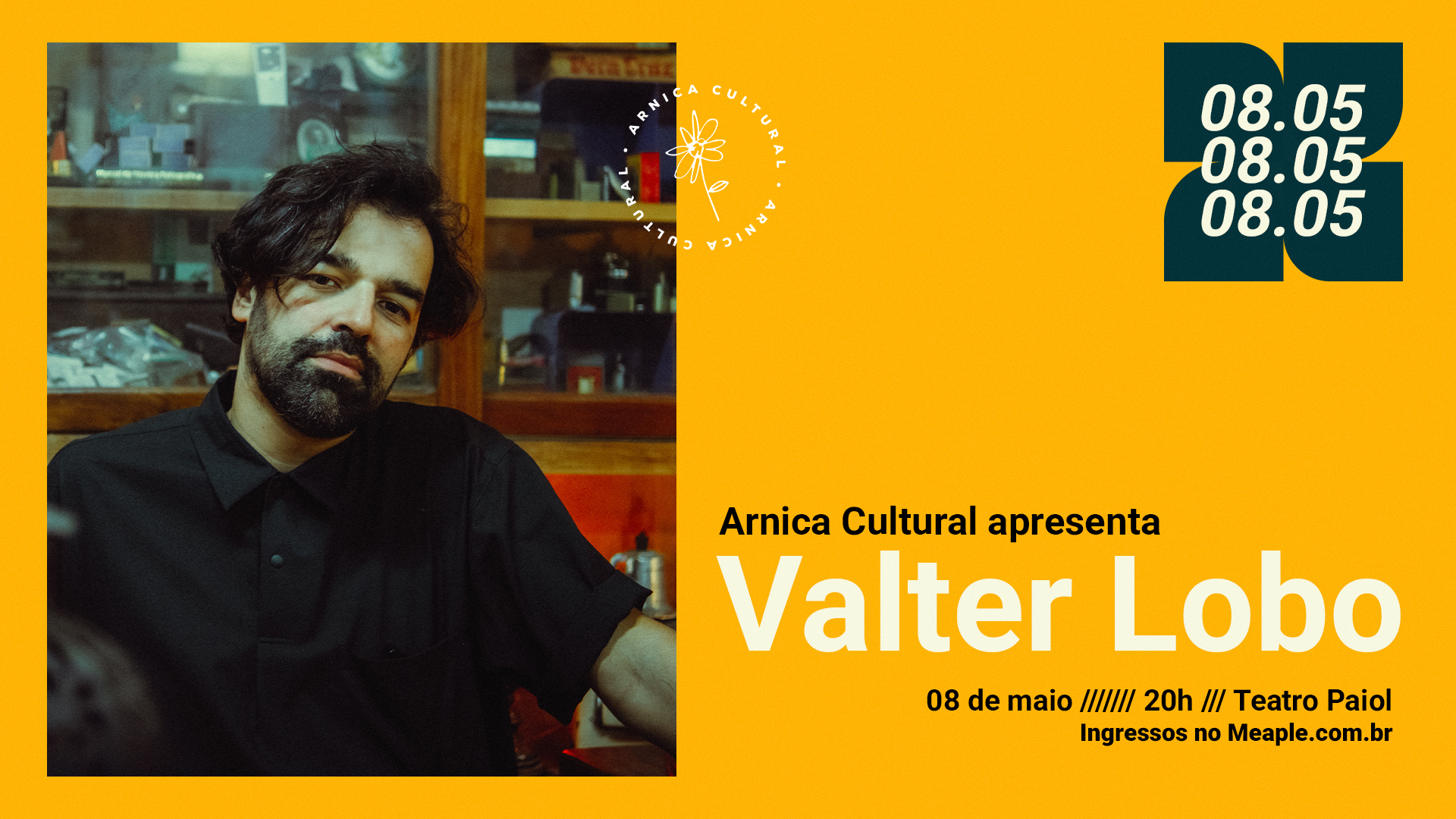 Arnica Apresenta: Valter Lobo