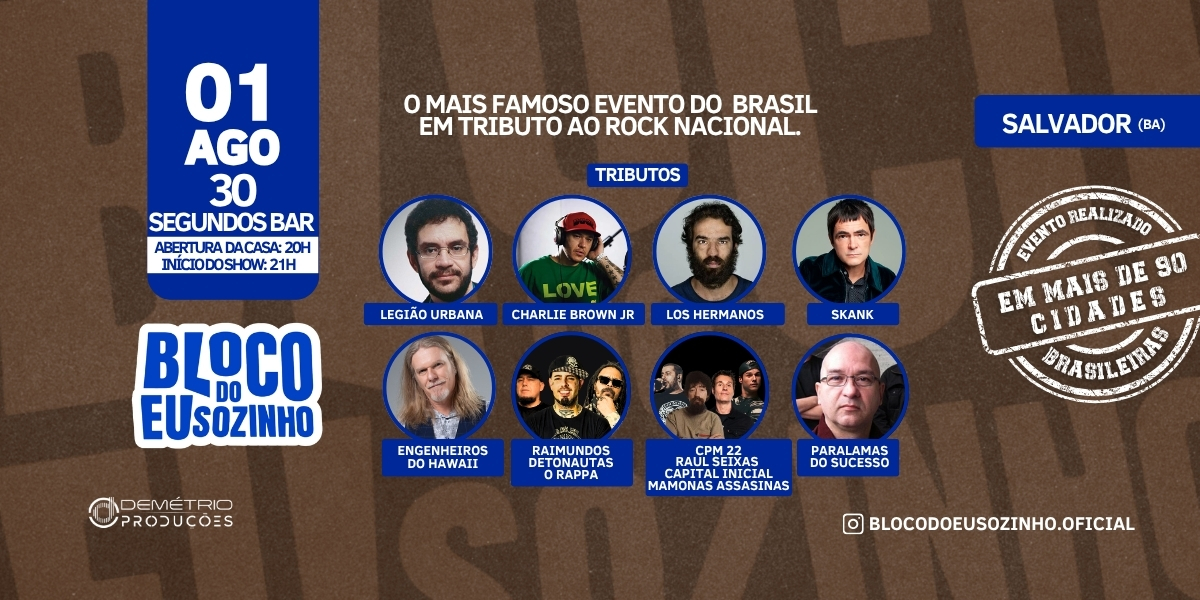 Bloco do Eu Sozinho em Salvador 