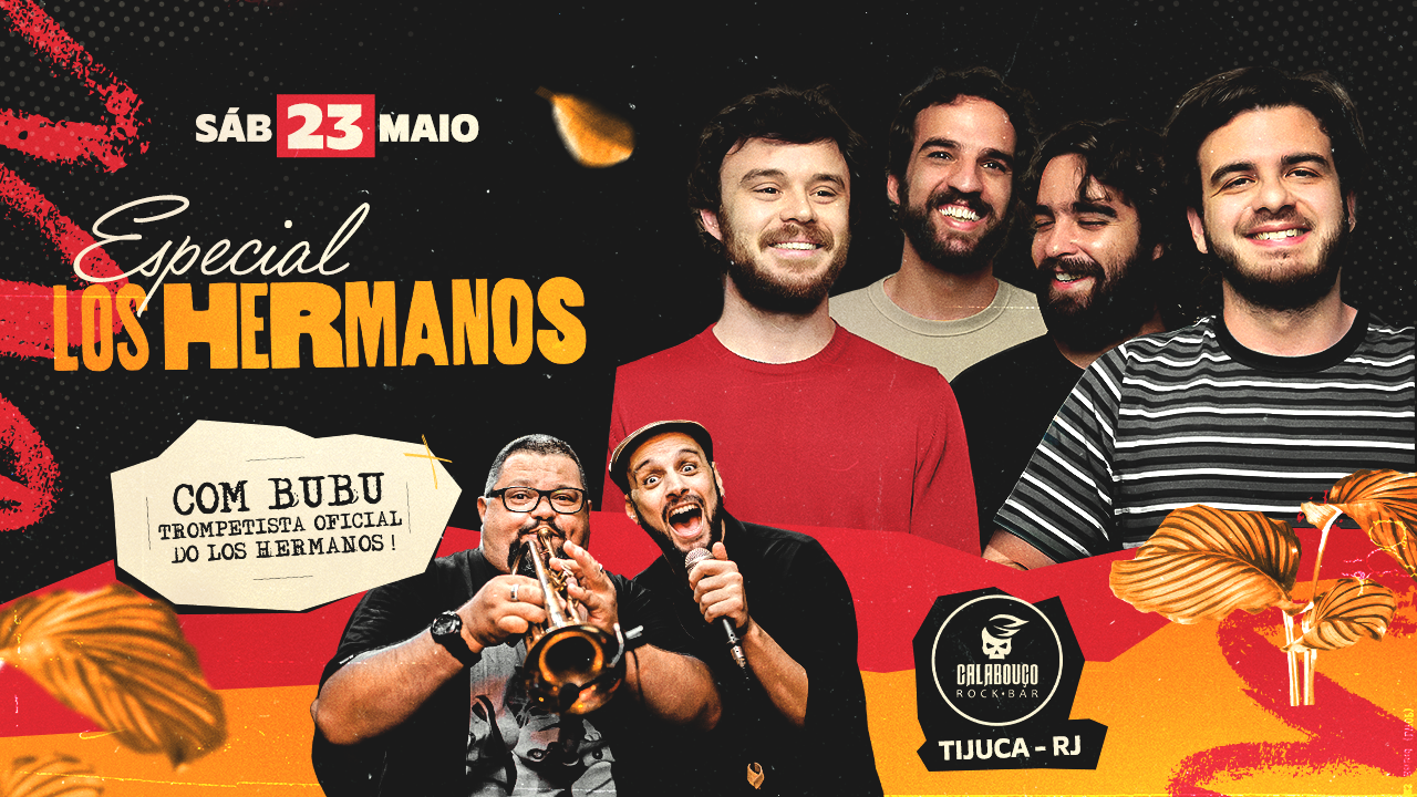 Especial Los Hermanos com Bubu, trompetista da banda original na Tijuca - no Calabouço 