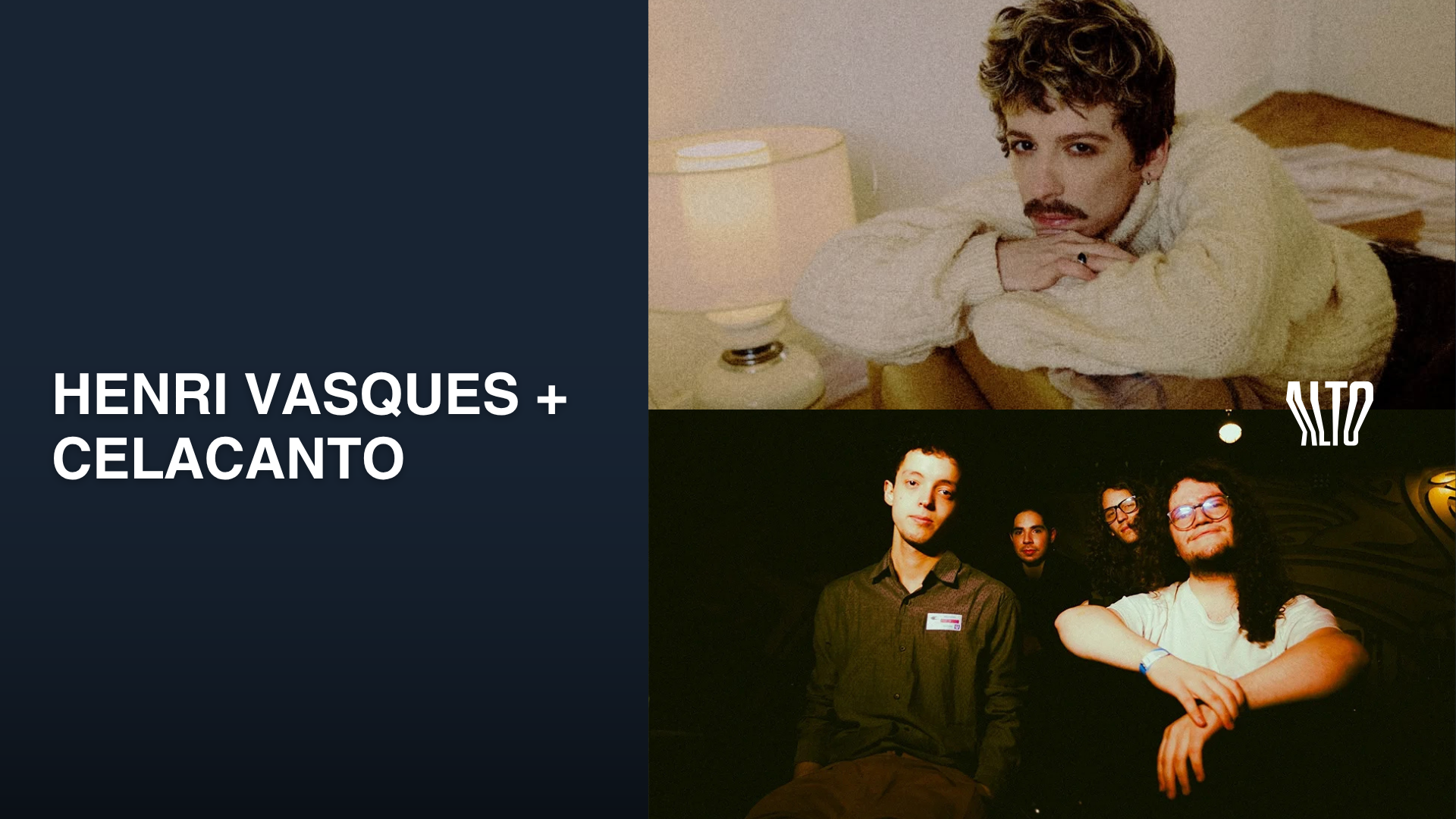 Henri Vasques + Celacanto no Bar Alto