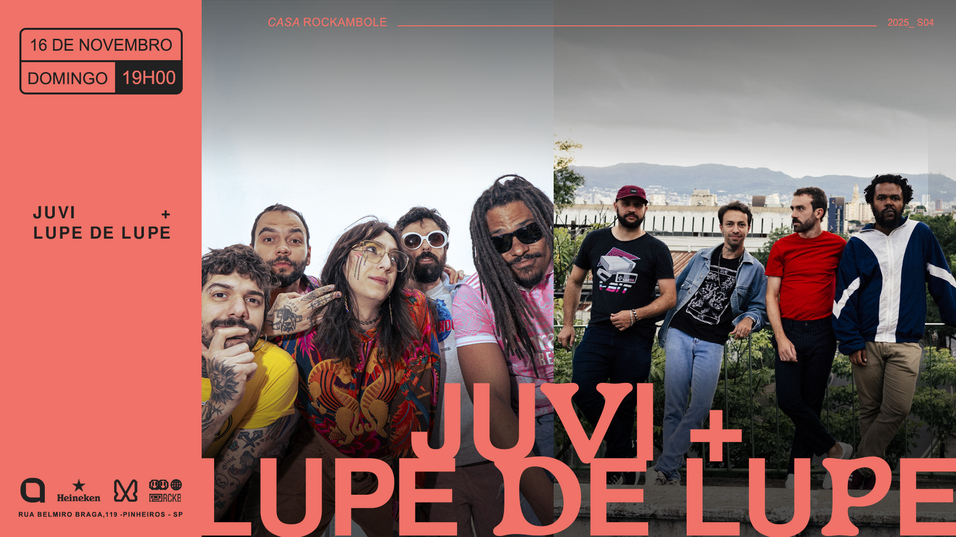 Juvi + Lupe de Lupe na Casa Rockambole em São Paulo