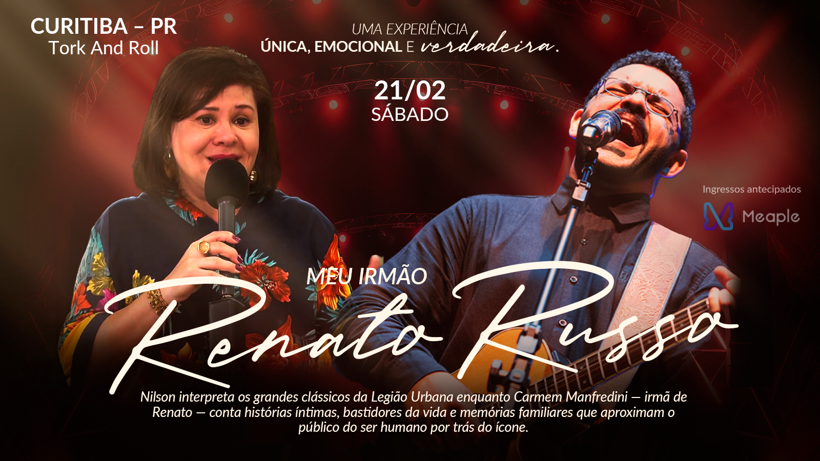 Meu irmão Renato Russo em Curitiba