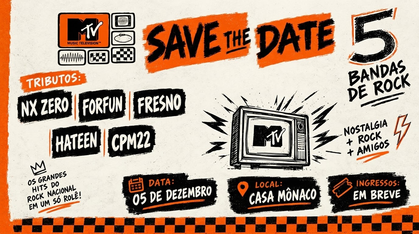 Divulgação: TRIBUTO MTV 2000s