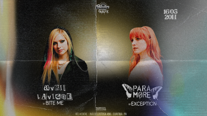 Dobradinha Paramore & Avril Lavigne + Bite Me B-Day